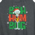 thumbnail image 3 of SpongeBob SquarePants - Squidward Bah Humbug - Women's Racerback Tank Top, 3 of 6
