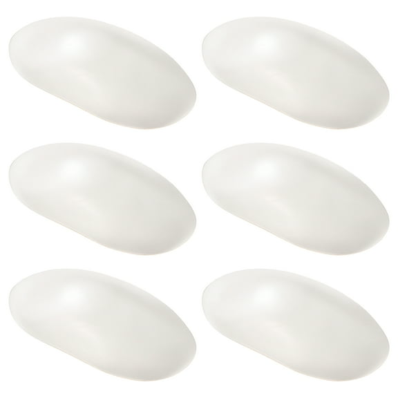 3 Pairs of Silicone Shoulder Pads for Women, Removable Self-Adhesive Pads, Adjustable Height, Comfortable Support, Transparent, Ideal for Various Women's Clothing