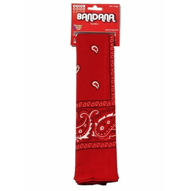 Red Bandana Halloween Costume Accessory