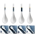 thumbnail image 2 of MasteelfCA 4Pcs Porridge Scoops Soup Spoons Ceramic Rice Spoons Useful Kitchen Supplies, 2 of 8