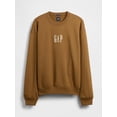 thumbnail image 4 of Sudadera con logo GAP para hombre, cuello redondo, polar marrón, talla S, 4 of 4