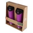 thumbnail image 4 of Ozark Trail 24 oz Double Wall Vacuum Sealed Stainless Steel Water Bottle, Magenta Fire, 2 Pack, 4 of 9