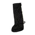 thumbnail image 1 of Tachiuwa Protège-Jambes en Plâtre, Bas de Protection Coupe-Vent Lavable Confortable pour Utilisation Intérieure et Extérieure, Noir Long, 1 of 9