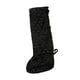 thumbnail image 1 of Funda de yeso para pierna, media de yeso, correa ajustable protectora, protector térmico Negro largo, 1 of 9