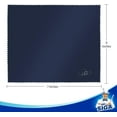 thumbnail image 2 of MR.Siga Premium Microfiber Cleaning Cloths for Lens, Eyeglasses, 12 Pack, 6 x 7 inches,Navy/Gray, 2 of 6