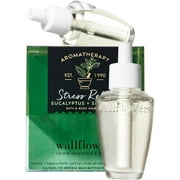 Bath and Body Works New Look! Aromatherapy Stress Relief - Eucalyptus & Spearmint Wallflowers 2-Pack Refills
