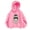 Pink, variant on Lovskoo Girls Hoodie Sweatshirt,Long Sleeve Roundneck Cartoon Print Sweatshirts for Kids & Teens 4 Years Black