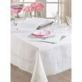 thumbnail image 3 of Fennco Styles Abigail Collection Embroidered Braid Pattern Ocean Waves Table Linens(14" x 20" Place Mat), 3 of 4