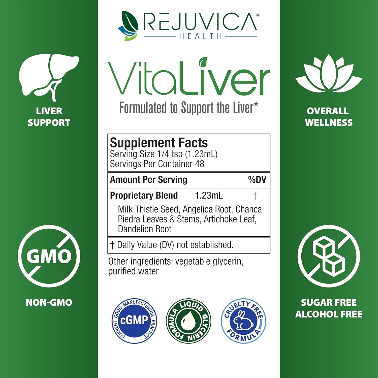 VitaLiver - Liver Health Support Supplement - Milk Thistle