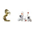 thumbnail image 1 of Majestuosas Esculturas Familiares De Equinos Y Elefantes. Elegantes Figuras De Animales Hechas A Mano Para Decoración De Mesas, Hoteles, Salas De Estar, Dormitorios Y Estanterías., 1 of 8
