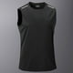 thumbnail image 1 of pstuiky Camisetas sin mangas para hombre, Camiseta deportiva informal sin mangas con cuello redondo para hombre Chaleco para hombre l, 1 of 4