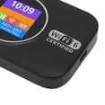 thumbnail image 2 of LAZIOEGR 4G LTE Mobile WiFi Router Lockless WiFi 6 300Mbps SIM Slot Portable Hotspot Device up to 10 Users Black (3.86 x 2.32 x 0.71 in / 9.8 x 5.9 x 1.8 cm), 2 of 9
