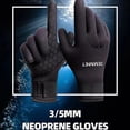 thumbnail image 2 of Guantes calefactables de invierno para buceo de neopreno de 3mm y 5mm para hombres y mujeres, traje de buceo, esnórquel, canoa, Spearfish, guante de caza subacuático, 2 of 5