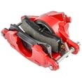 thumbnail image 4 of JEGS Large GM Front Disc Brake Caliper with D52 Pads, Right/Passenger Side, Red Powder Coat [NEW], 4 of 7