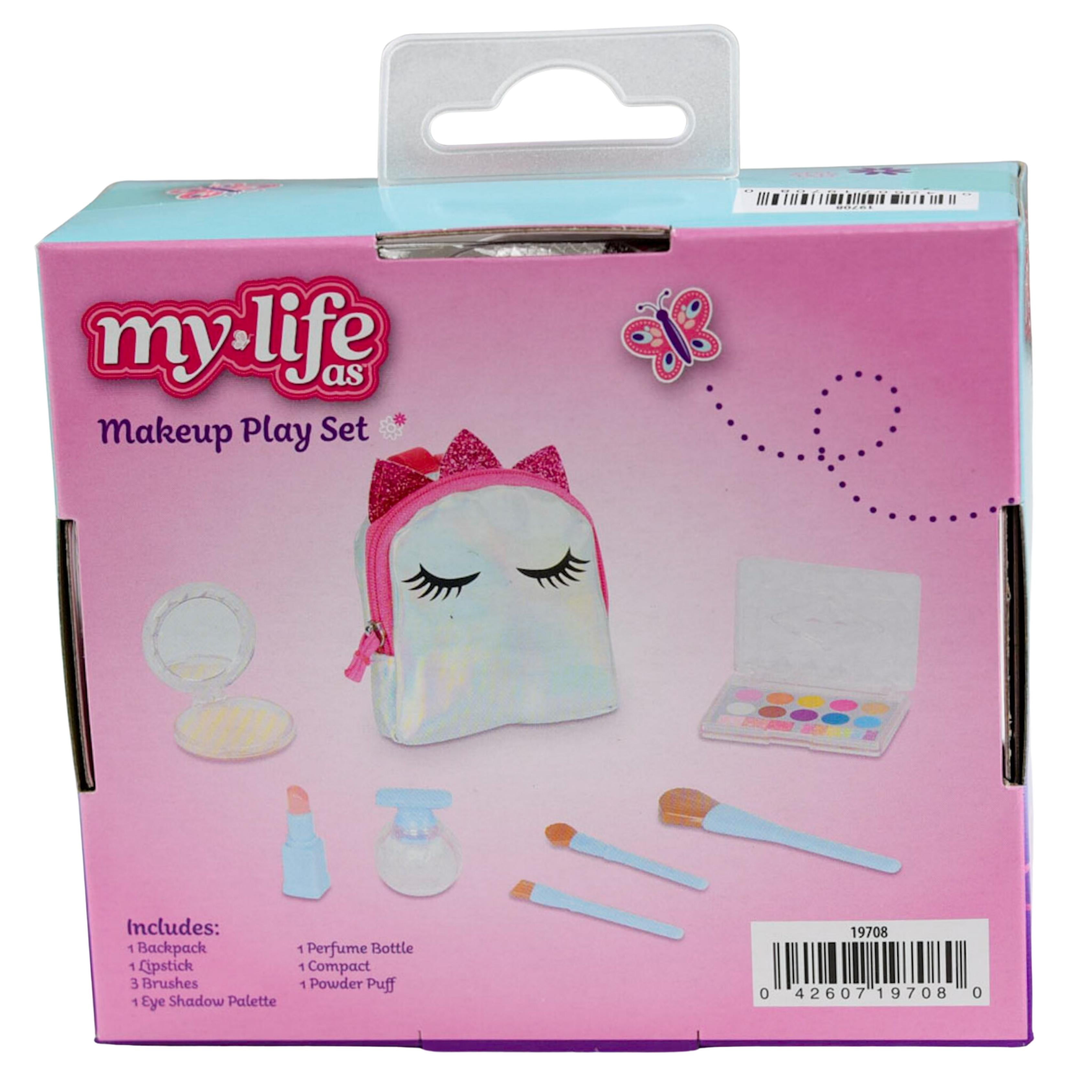 My Life As Makeup Play Set for 18 inch Doll, 9 Pieces Included,  Multi-Color