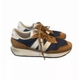 thumbnail image 1 of Mens New balance 237 Sneakers Size 7.5 Navy Brown Tan Casual Athleisure Retro, 1 of 6