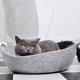 thumbnail image 2 of Cama para gatos, cesta para gatos, sofá para gatos, cama para perros, cueva para gatos para todos los gatos y perros pequeños, orinal en forma de 48*45*12cm TUNC Sencillez, 2 of 5