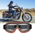 thumbnail image 3 of Retro Motorcycle Goggles Stylish Safe Riding Glasses Windproof Dustproof Foldable Goggles Motorcycle Supply, 3 of 8