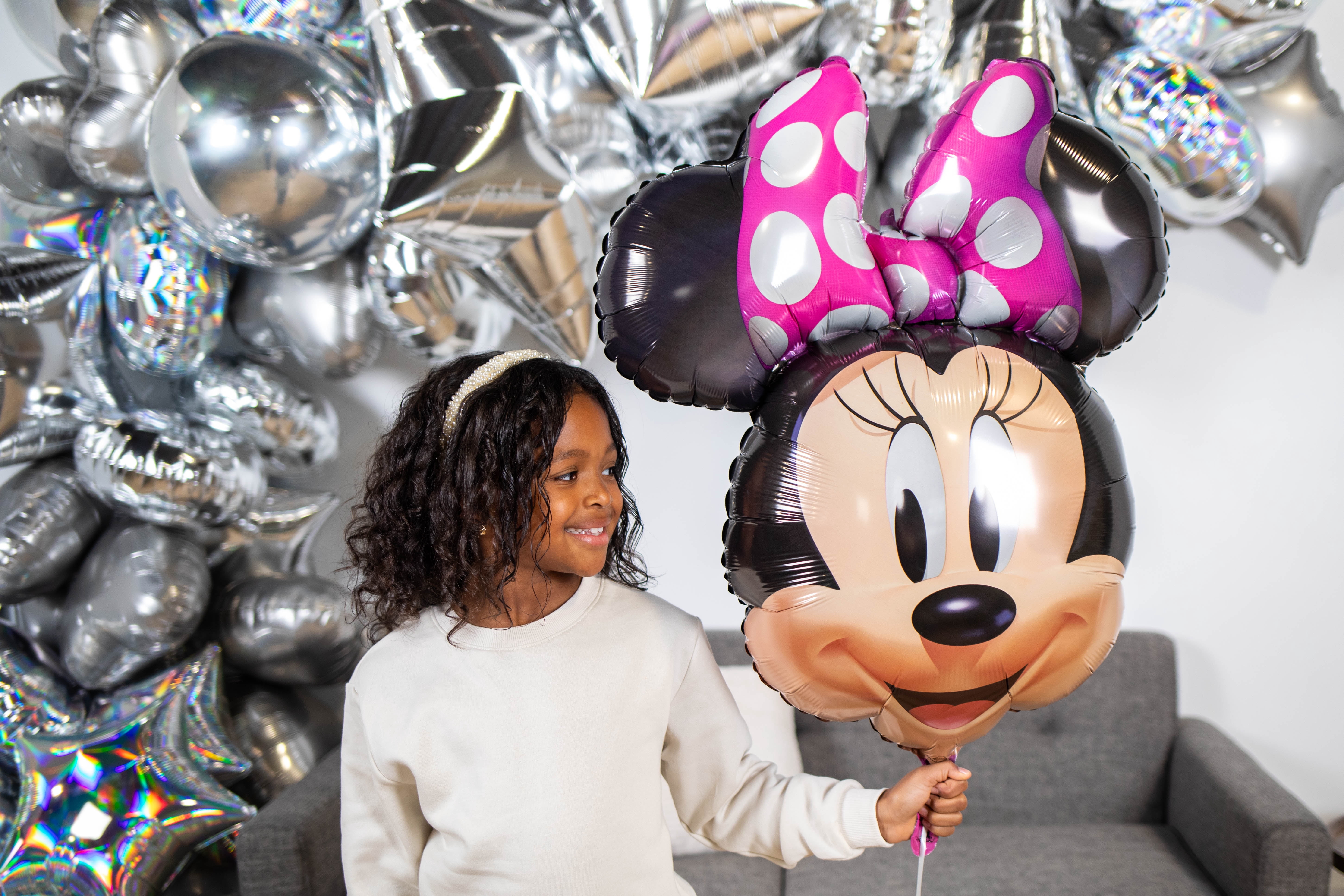 Anagram Minnie Mouse Forever Foil Balloons Bouquet