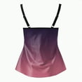 thumbnail image 5 of GUOBIOZIY Women's Flowy Tankini Tops Only - Modest Bathing Suit Loose Fit Plus Size Swimsuit Swim Tops for Women Summer High Waist Soft Comfortable Swimwear (Purple,M), 5 of 5