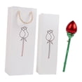 thumbnail image 4 of Caja de joyería de rosas Yuyangstore colgante roja, 4 of 8