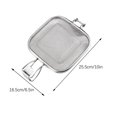 thumbnail image 3 of SMihono Sandwich Pot Stainless Steel Baking Clip Dipped In Bread Baking Net Baking Home Decoration on Clearance, 3 of 9