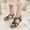 Blue, variant on AXXD Beige Sandals for Women 8.5 Boho Sandals Summer Casual Comfortable Shoes Peep-toe Beach Boho Sandals For Women