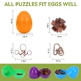 thumbnail image 2 of 24pack Easter eggs with brain teaser puzzlesfun Easter gifts & games for teens, adults & kids, 2 of 7