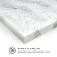 thumbnail image 4 of BioPEDIC 3-Inch Full Size Mattress Topper, Bamboo Charcoal Infused Medium Plush Memory Foam Mattress Topper, CertiPUR-US Certified, White, Full Size (75"L x 54"W x 3"H), 4 of 7