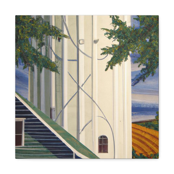 Silo's Rustic Beauty - Canvas
