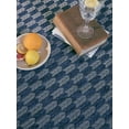 thumbnail image 3 of Furnish My Place Outdoor Geometric Rug - 5 ft. 3 in. x 7 ft. 6 in., Midnight Blue, 3 of 6