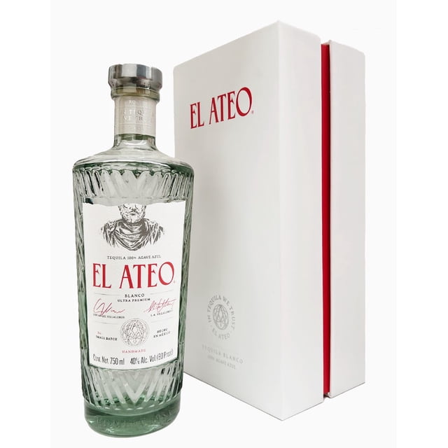 Tequila El Ateo Blanco Ultra Premium 750 Ml C/Estuche Tequila Blanco