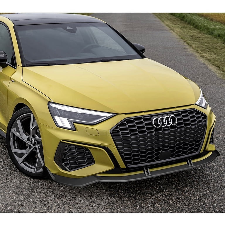 Stay Tuned Performance For 2022-2024 Audi A3 Sedan Real Carbon Fiber Front Bumper Lip Spoiler Stp Style Stay Tuned Performance For 2022-2024 Audi A3 Sedan Real Carbon Fiber Front Bumper Lip Spoiler Stp Style