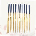 thumbnail image 3 of TAILTOSS 10Pcs Needle File Set for Woodworking Carving Metal Marble Ceramics and Stone, 3 of 8