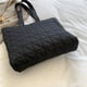 thumbnail image 3 of Bolsa de mano informal para mujer, de compras acolchado de algodón acolchado, monedero femenino sólido Tmvgtek Para Estrenar, 3 of 9