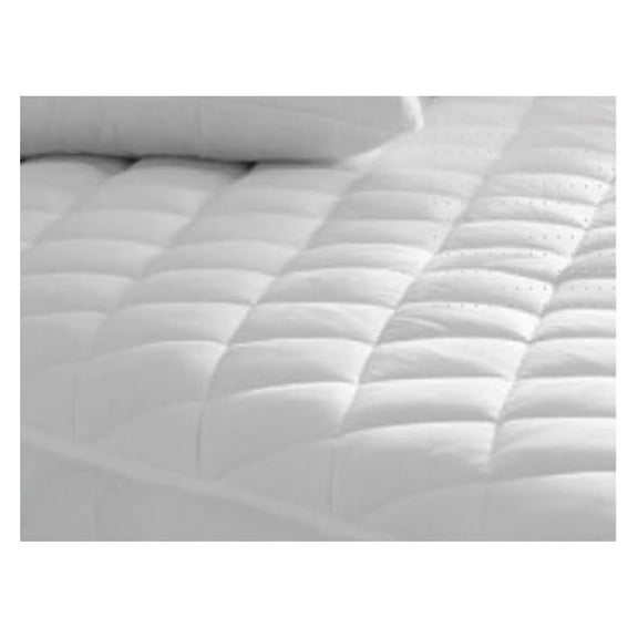 Twin XL Cotton Mattress Pad - 100% Cotton Filled & Fitted - Breathable & Soft Mattress Protector - Enhanced Comfort & Protection for Sleep