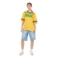 thumbnail image 2 of Forever 21 Women's Mesh Oversized Brazil Soccer Jersey Tee, Sizes XXS-XXL, 2 of 6