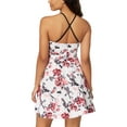 thumbnail image 2 of Speechless Womens Juniors Tiered Fit & Flare Halter Dress, 2 of 2