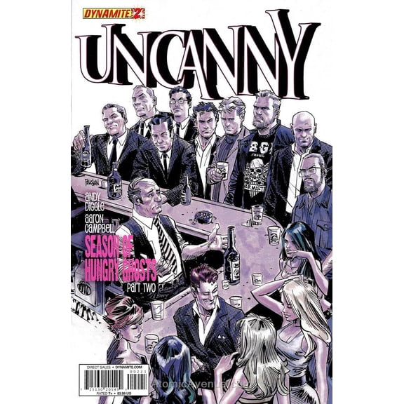 Uncanny #2A VF ; Dynamite Comic Book