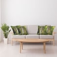 thumbnail image 4 of Ambesonne Nature Throw Pillow Cover 4 Pack, Majestic Waterfall River, 20", Green Brown White, 4 of 6