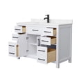 thumbnail image 3 of Wyndham Collection WCG242448SWBCCUNSMXX Beckett 48" Free Standing Single Basin Vanity Set, 3 of 6