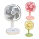 thumbnail image 4 of Toystoory Ventilador de con rotación de 90 °, enfriador de verano con luz nocturna, ventiladores de mesita de noche, refrigeración por aire Electrodomésticos Rosado, 4 of 6