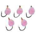 thumbnail image 1 of 5Pcs/Box Luya Milk Fishing Egg Fly Hook Floating Water Nymph Wet Fly, 1 of 6