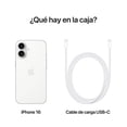 thumbnail image 2 of Smartphone Apple iPhone 16 de 128 GB Blanco  AT&T, 2 of 4
