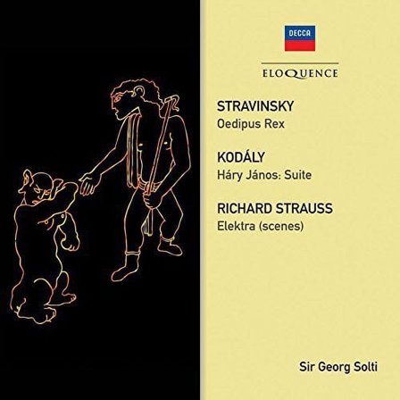 Stravinsky / Strauss,Richard / Solti,Georg - Stravinsky: Oedipus Rex / Strauss: Elektra Scenes - Music & Performance - CD