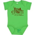 thumbnail image 3 of Inktastic Real Cowboys Boys or Girls Baby Bodysuit, 3 of 5