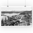 thumbnail image 1 of Cordova, Alaska - Aerial View of the Town Photograph (16x24 Giclee Gallery Print, Wall Decor Travel Poster), 1 of 1