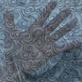 thumbnail image 3 of East Tulle Curtains with Rod Pocket, Zentangle Style Circles Swirling Lines Ornate Exotic Tribal, Sheer Drape for Wedding Party 2 Panels, 7 Sizes, Pale Blue Navy Blue, by Ambesonne, 3 of 3