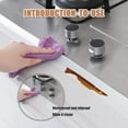 thumbnail image 3 of Pack Silicone Gap Cover White Self Adhesive Caulk Strip Tape for Kitchen Toilet Wall Mildew Sealing tape, 3 of 8
