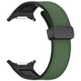 thumbnail image 3 of Wrist Band Compatible for Galaxy Watch Ultra 47mm, Smart Watch Silicone Leather Strap Bracelet Replacement Fitness Activity Tracker Wristband Sports Watch Magnetic Closure Straps Band, 3 of 10